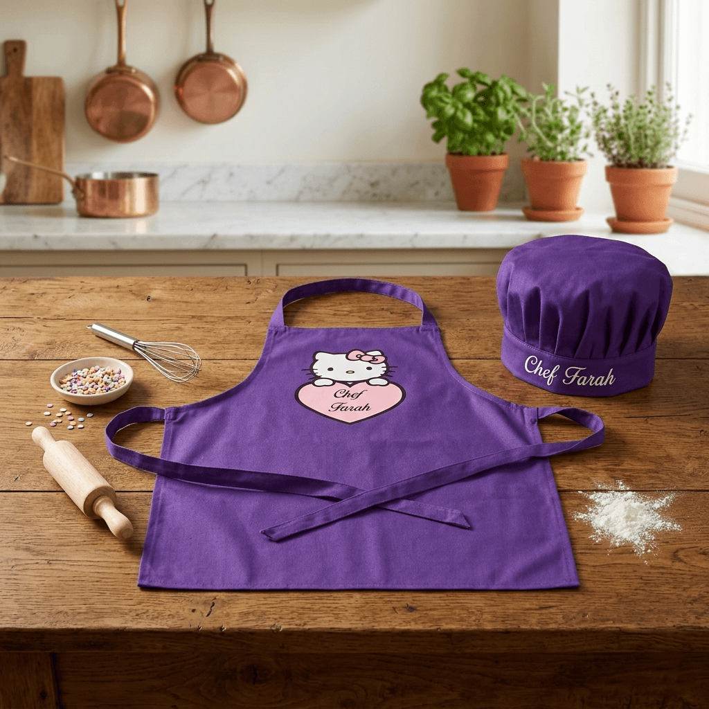 Tablier Hello Kety - enfant