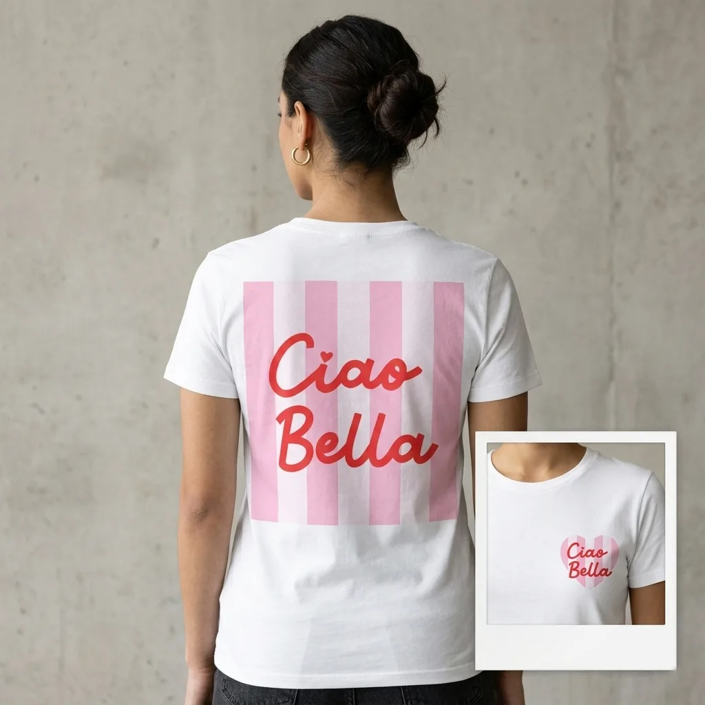 T-shirt Ciao Bella